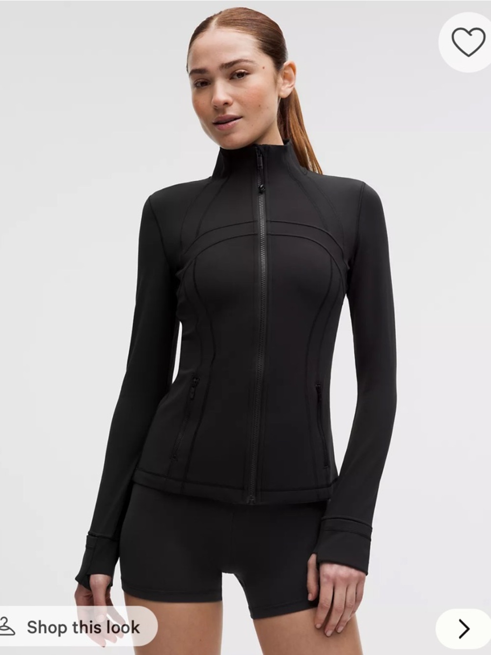 Lululemon define jacket nulu black size 2 fits like XS